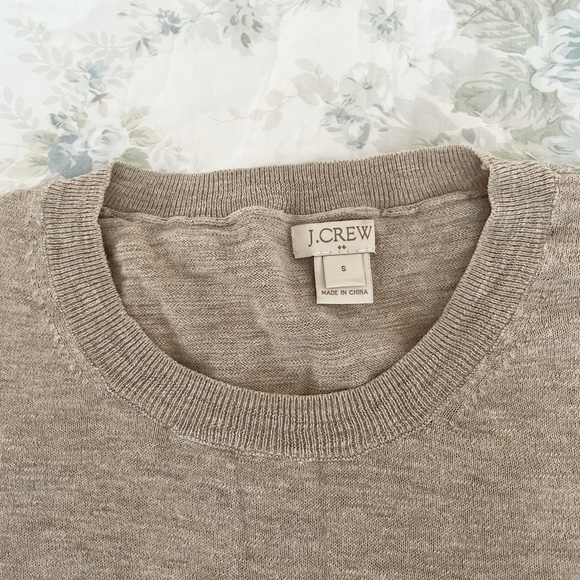 J Crew Light Weight 100% Cotton Sweater Size S - Picture 3 of 5